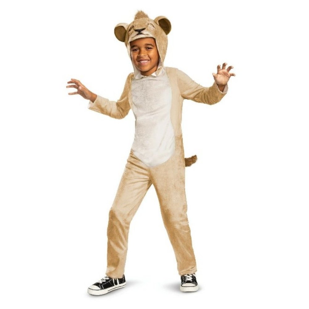Disguise Simba Live Action Unisex Child Jumpsuit Size: S(4-6)